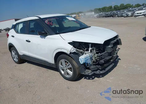 2020 Nissan Kicks S Xtronic Cvt z USA, uszkodzony, nr VIN 3N1CP5BV2LL528809